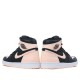 Nike Air Jordan 1 Retro High Black Crimson Tint Femme/Homme Chaussure 555088-081