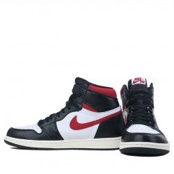 Nike Air Jordan 1 Retro High "Black Gym Red" Femme/Homme Chaussure 555088-061