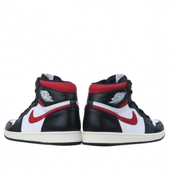 Nike Air Jordan 1 Retro High Black Gym Red Femme/Homme Chaussure 555088-061