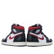 Nike Air Jordan 1 Retro High Black Gym Red Femme/Homme Chaussure 555088-061