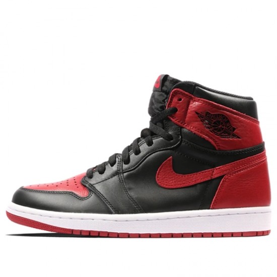 Nike Air Jordan 1 Retro High Bred Banned 2016 Homme/Femme Chaussure 555088-001