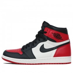 Nike Air Jordan 1 Retro High "Bred Toe" Femme/Homme Chaussure 555088-610