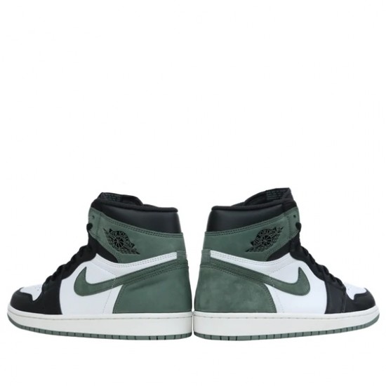 Nike Air Jordan 1 Retro High Clay Green Femme/Homme Chaussure 555088-135