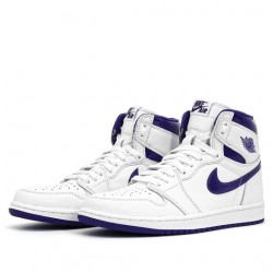 Nike Air Jordan 1 Retro High "Court Purple" Homme/Femme Chaussure CD0461-151