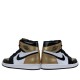 Nike Air Jordan 1 Retro High NRG Patent Gold Toe Femme/Homme Chaussure 861428-007