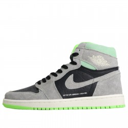 Nike Air Jordan 1 Retro High "Neutral Grey Volt" Femme/Homme Chaussure 555088-070