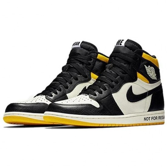 Nike Air Jordan 1 Retro High Not for Resale Varsity Maize Femme/Homme Chaussure 861428-107