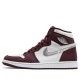 Nike Air Jordan 1 Retro High OG Bordeaux Femme/Homme Chaussure 555088-611