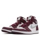 Nike Air Jordan 1 Retro High OG Bordeaux Femme/Homme Chaussure 555088-611