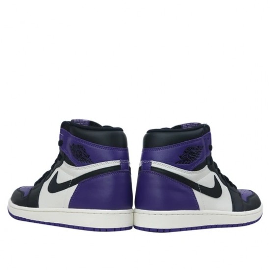 Nike Air Jordan 1 Retro High OG Court Purple Femme/Homme Chaussure 555088-501