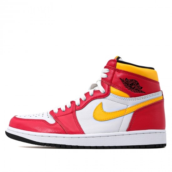 Nike Air Jordan 1 Retro High OG Light Fusion Red Femme/Homme Chaussure 555088-603