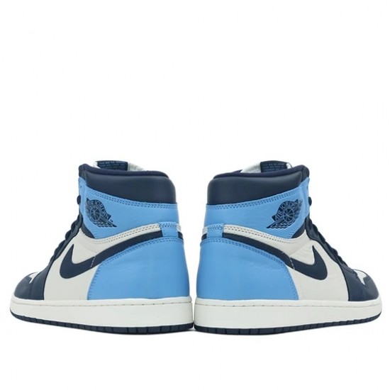 Nike Air Jordan 1 Retro High Obsidian UNC Femme/Homme Chaussure 555088-140