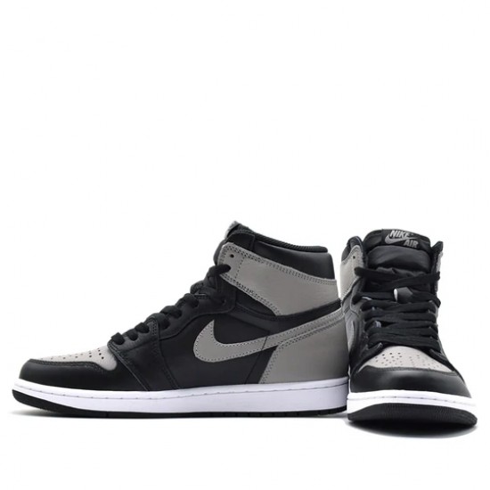 Nike Air Jordan 1 Retro High Shadow 2018 Femme/Homme Chaussure 555088-013