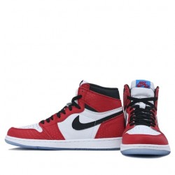 Nike Air Jordan 1 Retro High "Spider-Man Origin Story" Femme/Homme Chaussure 555088-602