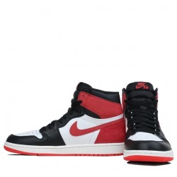 Nike Air Jordan 1 Retro High "Track Red" Femme/Homme Chaussure 555088-112