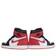 Nike Air Jordan 1 Retro High Track Red Femme/Homme Chaussure 555088-112