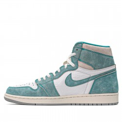 Nike Air Jordan 1 Retro High "Turbo Green" Femme/Homme Chaussure 555088-311