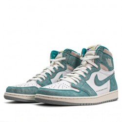 Nike Air Jordan 1 Retro High "Turbo Green" Femme/Homme Chaussure 555088-311