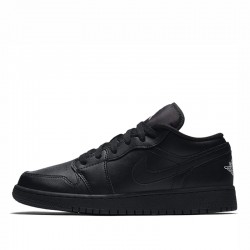 Nike Air Jordan 1 Low "Black" Femme/Homme Chaussure 553560-006