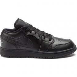 Nike Air Jordan 1 Low "Black" Femme/Homme Chaussure 553560-006