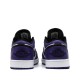 Nike Air Jordan 1 Low Court Purple White Homme/Femme Chaussure 553558-500