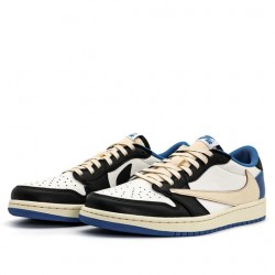 Nike Air Jordan 1 Low "Fragment x Travis Scott" Femme/Homme Chaussure DM7866-140