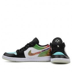 Nike Air Jordan 1 Low "Galaxy" Femme/Homme Chaussure CW7309-090