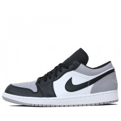 Nike Air Jordan 1 Low "Grey Toe" Homme/Femme Chaussure 553558-110