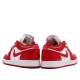 Nike Air Jordan 1 Low Gym Red White Femme/Homme Chaussure 553560-611