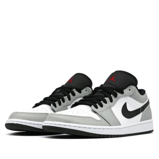 Nike Air Jordan 1 Low Light Smoke Grey Homme/Femme Chaussure 553558-030