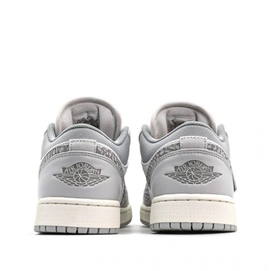 Nike Air Jordan 1 Low PRM Smoke Grey Elephant Femme/Homme Chaussure DH4269-100