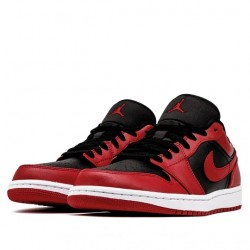 Nike Air Jordan 1 Low "Reverse Bred" Femme/Homme Chaussure 553560-606