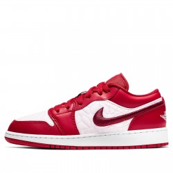 Nike Air Jordan 1 Low SE "Red Quilt" Homme/Femme Chaussure DB3621-600