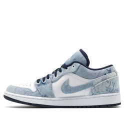 Nike Air Jordan 1 Low "Washed Denim" Homme/Femme Chaussure CZ8455-100