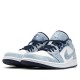 Nike Air Jordan 1 Low Washed Denim Homme/Femme Chaussure CZ8455-100