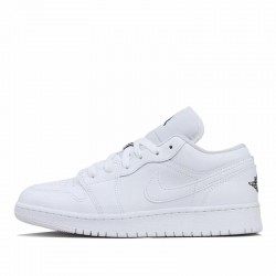 Nike Air Jordan 1 Low "White" Femme/Homme Chaussure 553560-101