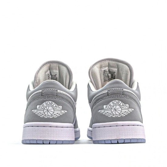 Nike Air Jordan 1 Low Wolf Grey Homme/Femme Chaussure DC0774-105