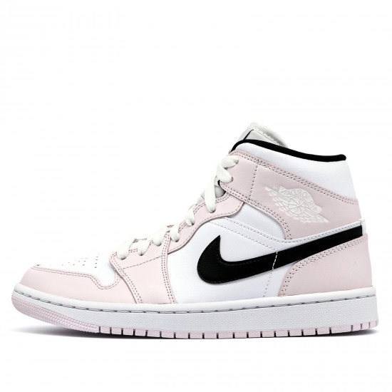 Nike Air Jordan 1 Mid Barely Rose Femme/Homme Chaussure BQ6472-500