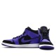 Nike Air Jordan 1 Mid Black Dark Concord Femme/Homme Chaussure 554724-051