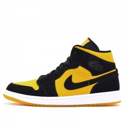 Nike Air Jordan 1 Mid "Black Gold" Femme/Homme Chaussure CD6759-007