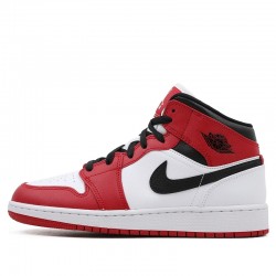 Nike Air Jordan 1 Mid "Chicago 2020" Homme/Femme Chaussure 554725-173