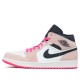 Nike Air Jordan 1 Mid Crimson Tint Femme/Homme Chaussure 852542-801