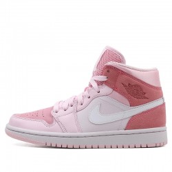 Nike Air Jordan 1 Mid "Digital Pink" Femme Chaussure CW5379-600