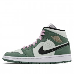 Nike Air Jordan 1 Mid "Dutch Green" Homme/Femme Chaussure CZ0774-300