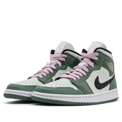 Nike Air Jordan 1 Mid "Dutch Green" Homme/Femme Chaussure CZ0774-300