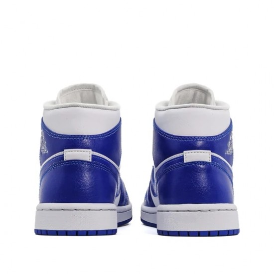 Nike Air Jordan 1 Mid Kentucky Blue Homme/Femme Chaussure BQ6472-104