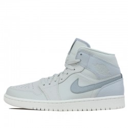 Nike Air Jordan 1 Mid "Light Bone" Homme/Femme Chaussure 852542-003