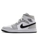 Nike Air Jordan 1 Mid Light Smoke Grey Homme/Femme Chaussure BQ6472-015