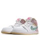 Nike Air Jordan 1 Mid Paint Drip Femme Chaussure DD1667-100