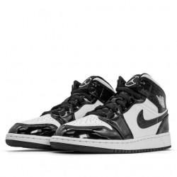 Nike Air Jordan 1 Mid SE "All-Star Carbon Fiber" 2021 Femme/Homme Chaussure DD2192-001